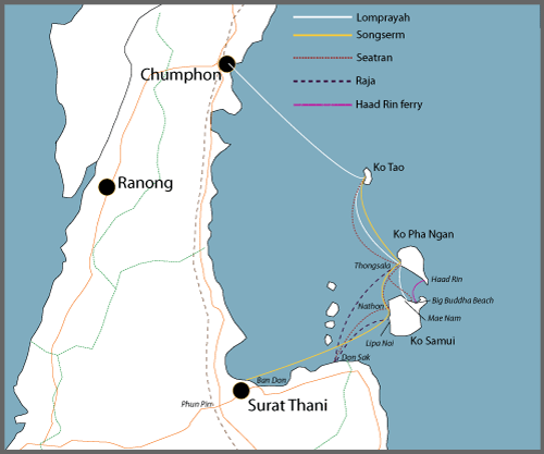 Some Ferry Routes